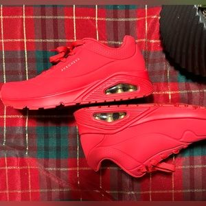 Skecher Red Sneakers